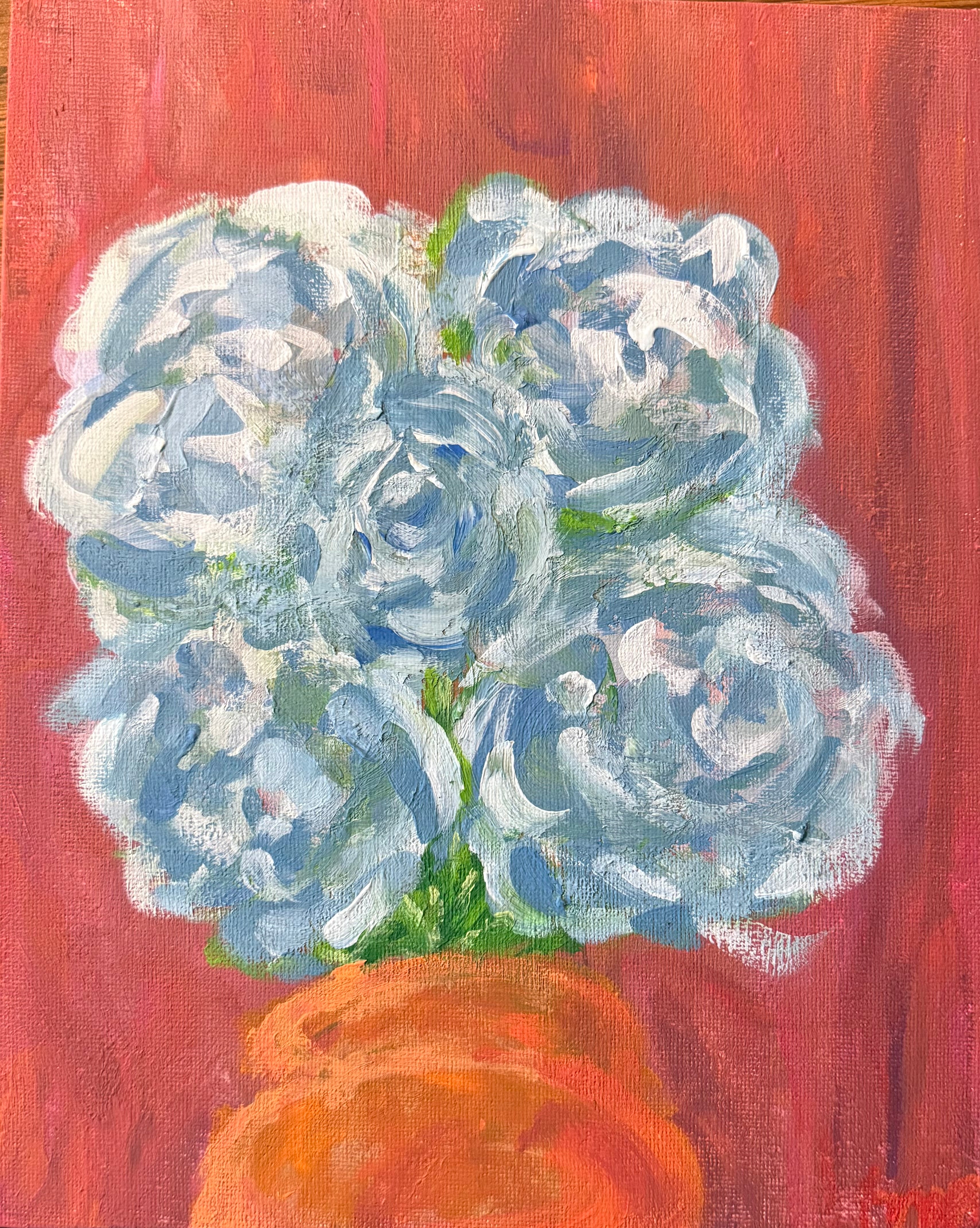 Blue Peonies
