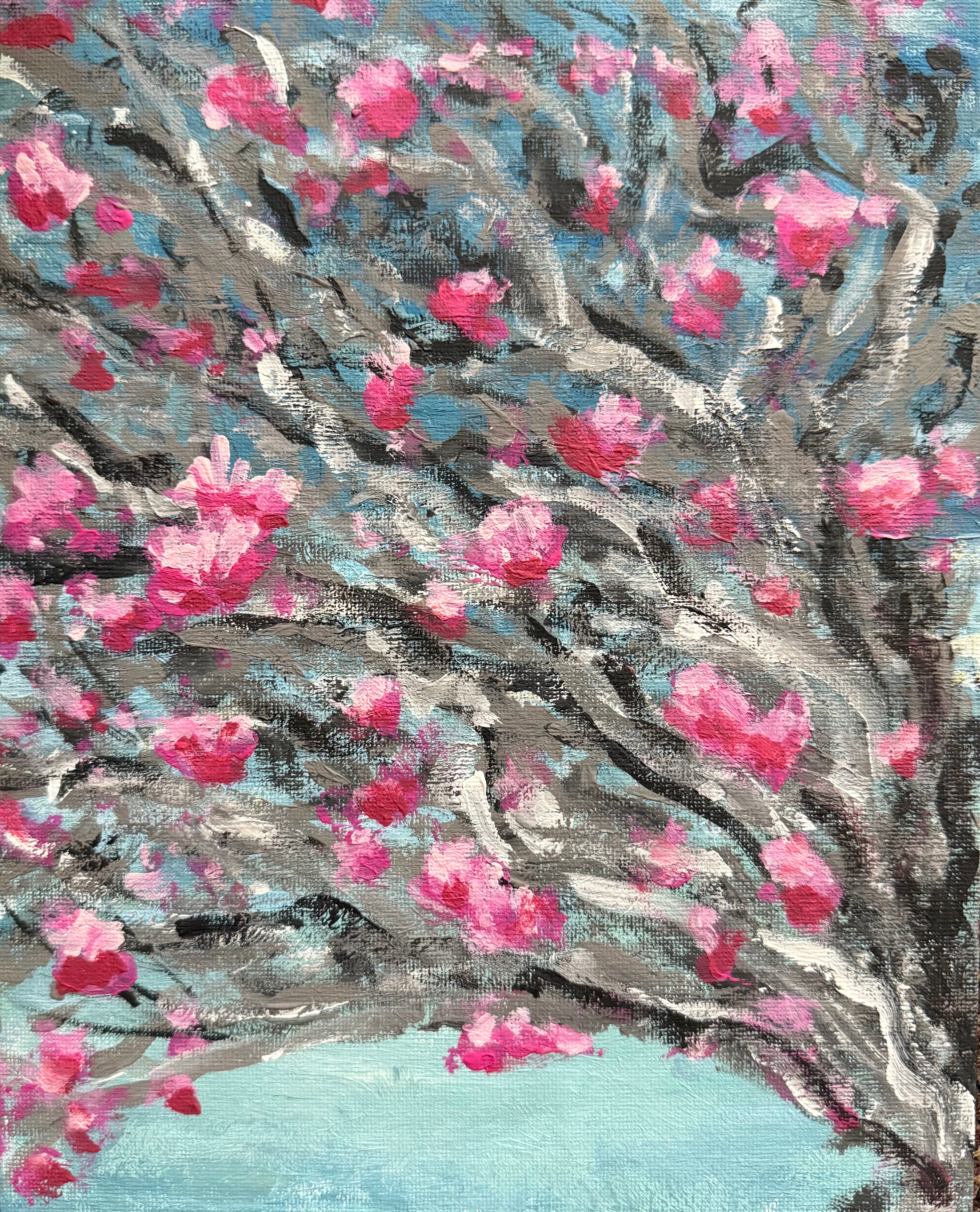 Magnolia Tree ("Clouds" Triptych)